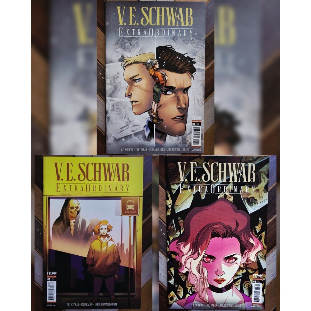 Lot of 3: Extraordinary #1-3 VF (2021 Titan) First Three Issues! By V.E. Schwab